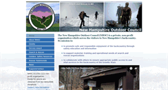 Desktop Screenshot of nhoutdoorcouncil.org